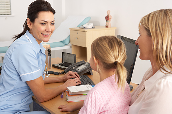 Image of a nurse appointment